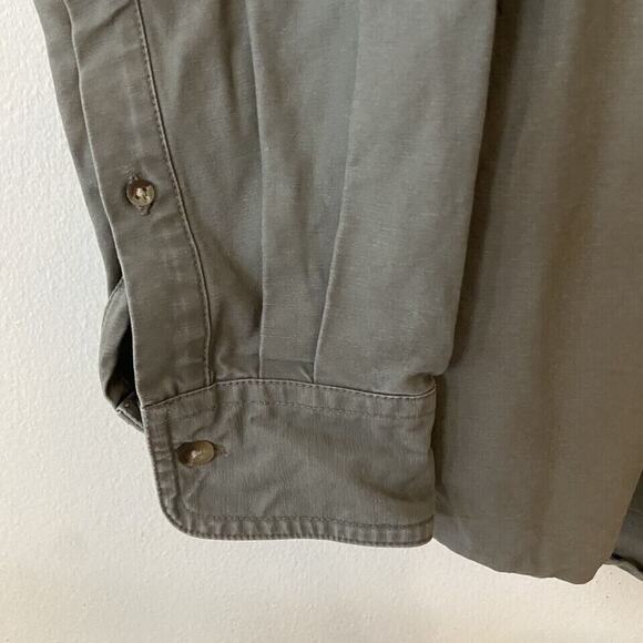 Red Head Camo Green Mens Sz M Button Up Sleeve Padded Shooting Hunting Field - Picture 6 of 13